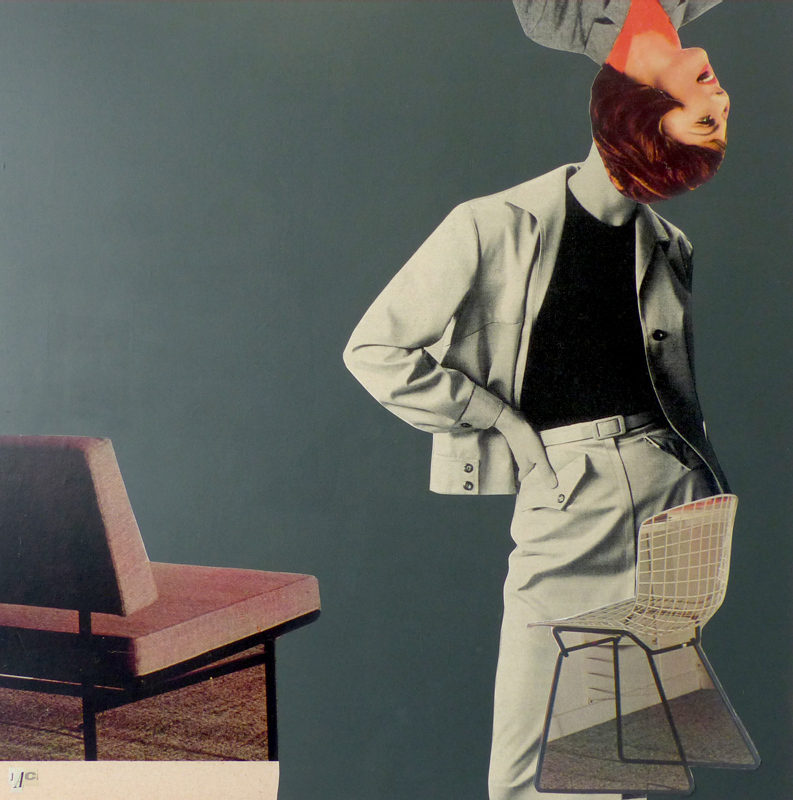 schadenfreude is a feminist collage by Julia Andrews-Clifford